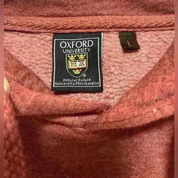 Oxford University  hoodie , sz large - Picture 4 of 4